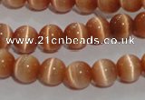 CCT1265 15 inches 5mm round cats eye beads wholesale