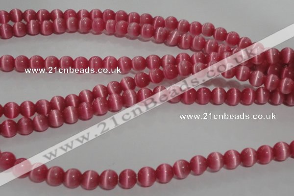 CCT1268 15 inches 5mm round cats eye beads wholesale