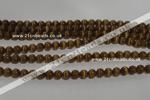 CCT1279 15 inches 5mm round cats eye beads wholesale