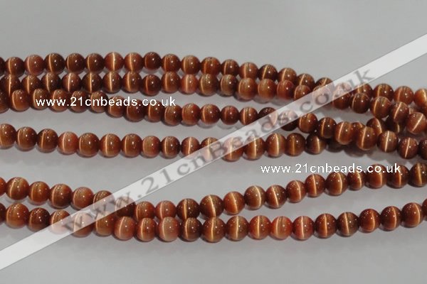 CCT1280 15 inches 5mm round cats eye beads wholesale