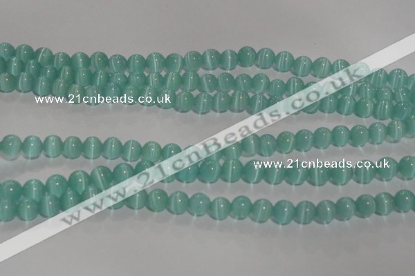 CCT1285 15 inches 5mm round cats eye beads wholesale