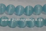 CCT1286 15 inches 5mm round cats eye beads wholesale