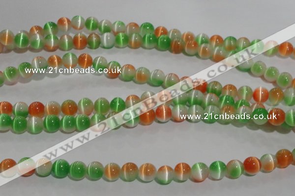 CCT1292 15 inches 5mm round cats eye beads wholesale