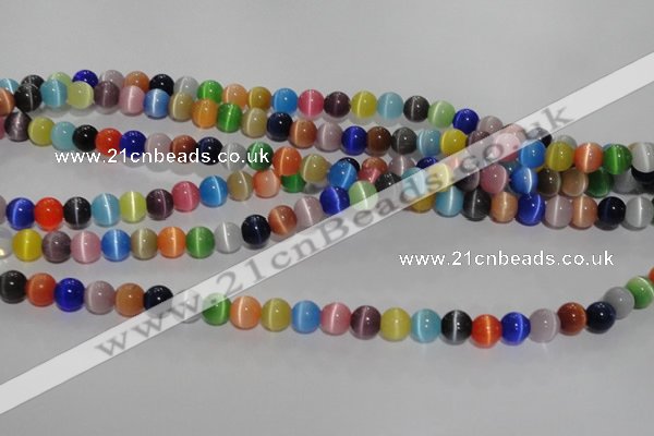 CCT1294 15 inches 5mm round cats eye beads wholesale