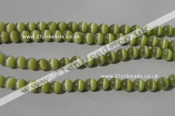 CCT1330 15 inches 6mm round cats eye beads wholesale