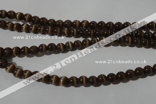 CCT1334 15 inches 6mm round cats eye beads wholesale