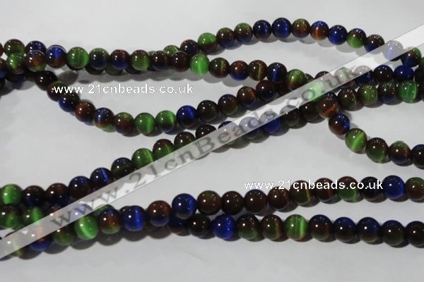 CCT1344 15 inches 6mm round cats eye beads wholesale