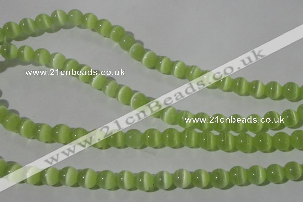 CCT1345 15 inches 6mm round cats eye beads wholesale