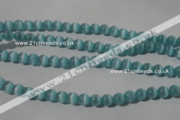 CCT1348 15 inches 6mm round cats eye beads wholesale