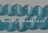 CCT1349 15 inches 6mm round cats eye beads wholesale