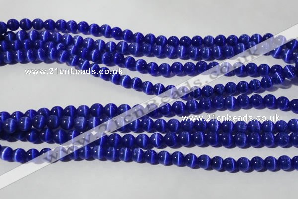 CCT1354 15 inches 6mm round cats eye beads wholesale