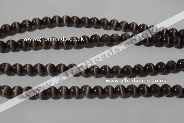 CCT1357 15 inches 6mm round cats eye beads wholesale