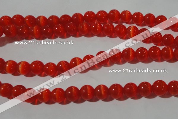 CCT1373 15 inches 7mm round cats eye beads wholesale