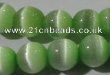 CCT1390 15 inches 7mm round cats eye beads wholesale