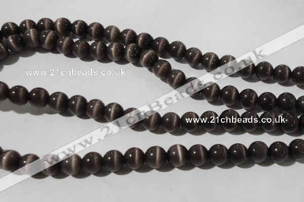 CCT1393 15 inches 7mm round cats eye beads wholesale