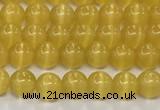 CCT1415 15 inches 4mm, 6mm round cats eye beads