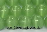 CCT1440 15 inches 8mm, 10mm, 12mm round cats eye beads