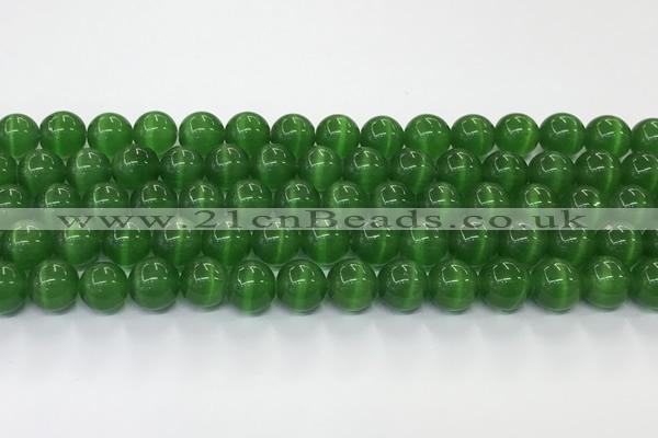 CCT1458 15 inches 8mm, 10mm, 12mm round cats eye beads