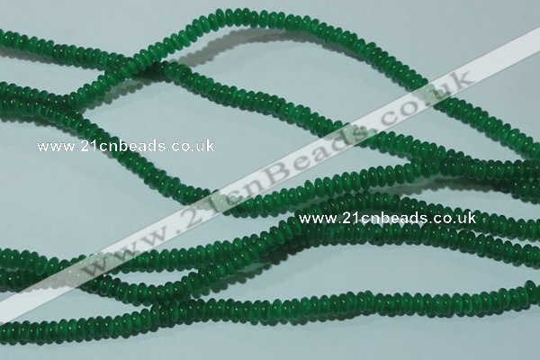 CCT210 15 inches 2*4mm rondelle cats eye beads wholesale