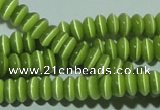 CCT212 15 inches 2*4mm rondelle cats eye beads wholesale