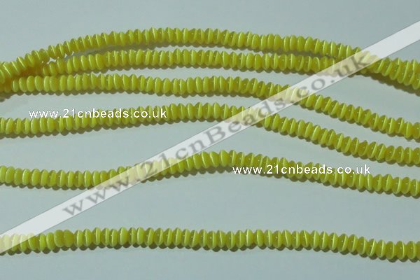 CCT213 15 inches 2*4mm rondelle cats eye beads wholesale