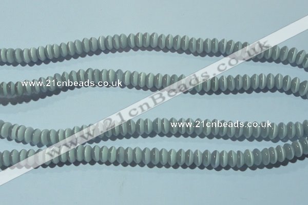 CCT231 15 inches 3*6mm rondelle cats eye beads wholesale