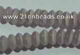 CCT233 15 inches 3*6mm rondelle cats eye beads wholesale