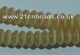 CCT235 15 inches 3*6mm rondelle cats eye beads wholesale