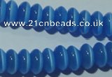 CCT240 15 inches 3*6mm rondelle cats eye beads wholesale