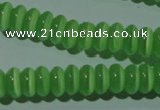 CCT243 15 inches 3*6mm rondelle cats eye beads wholesale