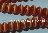CCT245 15 inches 3*6mm rondelle cats eye beads wholesale