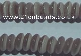 CCT260 15 inches 3*7mm rondelle cats eye beads wholesale