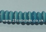 CCT264 15 inches 3*7mm rondelle cats eye beads wholesale
