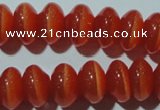 CCT275 15 inches 5*8mm rondelle cats eye beads wholesale