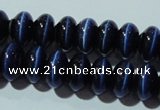 CCT292 15 inches 5*8mm rondelle cats eye beads wholesale