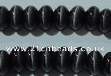 CCT297 15 inches 5*8mm rondelle cats eye beads wholesale