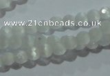 CCT301 15 inches 4mm faceted round cats eye beads wholesale