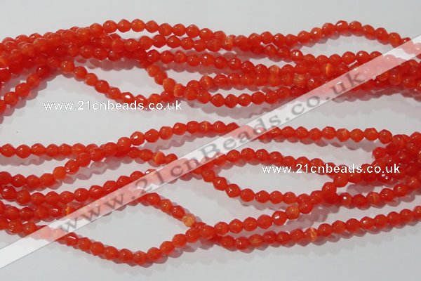 CCT311 15 inches 4mm faceted round cats eye beads wholesale