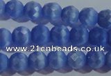 CCT363 15 inches 6mm faceted round cats eye beads wholesale