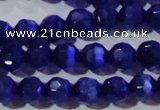 CCT364 15 inches 6mm faceted round cats eye beads wholesale