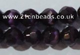 CCT385 15 inches 8mm faceted round cats eye beads wholesale