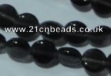 CCT470 15 inches 6mm flat round cats eye beads wholesale