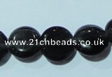 CCT500 15 inches 8mm flat round cats eye beads wholesale
