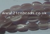 CCT602 15 inches 4*6mm oval cats eye beads wholesale