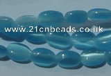 CCT611 15 inches 4*6mm oval cats eye beads wholesale