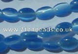 CCT612 15 inches 4*6mm oval cats eye beads wholesale