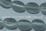 CCT631 15 inches 6*8mm oval cats eye beads wholesale