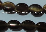 CCT638 15 inches 6*8mm oval cats eye beads wholesale