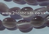 CCT641 15 inches 6*8mm oval cats eye beads wholesale
