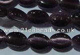 CCT642 15 inches 6*8mm oval cats eye beads wholesale